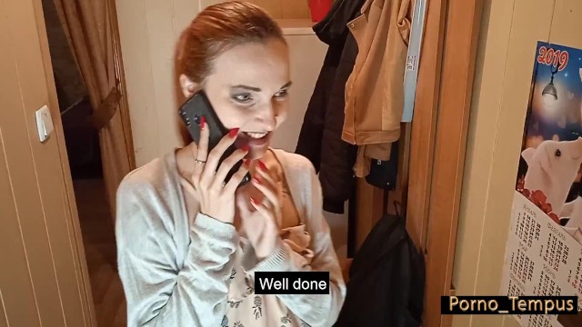 Русская жена говорит с мужем по телефону когда ее трахают ✅ Подборка из 2000 порно видео